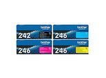 Brother Toner Sparpaket TN-242/246, CMYK-Bundle, schwarz,cyan, magenta, gelb, original