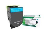 Lexmark 71B20C0 Toner cyan, original