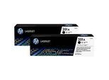 Sparpaket 2 x HP 201A CF400A Tonermodul schwarz, original