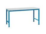 Manuflex Grundtisch UNIVERSAL Spezial, 1750 x 1000 mm, Kunststoff lichtgrau, lichtgrau