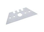 MARTOR Trapezklinge 5232, 10 St., L 53 x B 19 mm, Stahl, Materialstärke 0,63 mm