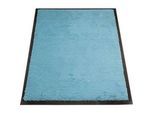 Schmutzfangmatte miltex Eazycare Style, eckig, antistatisch, UV-beständig, waschbar, High-Twist-Nylon & Niltrilgummi, 600 x 850 mm, pastellblau