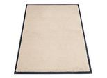 Schmutzfangmatte miltex Eazycare Style, eckig, antistatisch, UV-beständig, waschbar, High-Twist-Nylon & Niltrilgummi, 800 x 1200 mm, hellelfenbein