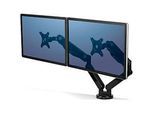 Fellowes Platinum Doppel-Monitorarm, für 2 x 27 Zoll Monitore, 360° drehbar