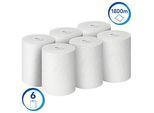 Scott® Rollenpapiertücher Control 6626, extrastark, 1-lagig, 6 Rollen á 300 m, weiss