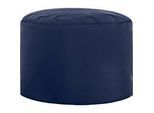 Hocker DotCom scuba®, für Sitzsack Swing, abwaschbar, Innenseite PVC-beschichtet, jeansblau
