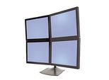 Ergotron DS100 Standfuss für 4 Monitore