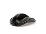 USB Maus BakkerElkhuizen HandShoeMouse Wireless, 1500 dpi, 2 Tasten + Scrollrad, USB 2.0, für Rechtshänder, Grösse M