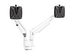 2-fach-Monitorarm Novus CLU Duo C, bis 27″, Tischhalterung, schwenk-/höhenverstellbar, weiss