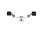 Monitorarm ergotron® LX, für 2 Displays bis 27″ & bis 9,1 kg pro Monitor, Tischhalterung, höhenverstellbar, neigbar, VESA, matt-schwarz