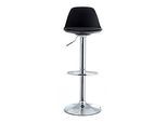 Barhocker Paperflow Bobba, PP-Sitz mit Sitzkissen, höhenverst., 360° drehbar, H 590-710 mm, schwarz, 2er-Set