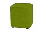 Sitzhocker TAPA Square O Type, Schurwolle, B 450 x T 450 x H 470 mm, grün