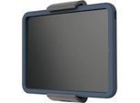 Tablet Wandhalterung Durable Tablet Holder Wall XL, für Tablets 7-13", um 360° drehbar, gummierte Oberfläche, mit Kabelführung, silber