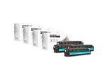 Schäfer Shop Select Sparpaket 4 Toner, kompatibel zu HP CB540/541/542/543, cyan, magenta, gelb, schwarz
