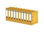 Schäfer Shop Select Ordner, DIN A4, Rückenbreite 80 mm, 10 Stück, gelb