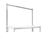 Aufbauportal, Grundtisch SPEZIAL Arbeitstisch-/Werkbanksystem UNIVERSAL/PROFI, 2000 mm, alusilber