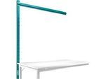 Aufbauportal f. Ansatztisch STANDARD Arbeitstisch-/Werkbanksystem UNIVERSAL/PROFI, 1500 mm, wasserblau