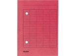 FALKEN Dokumentenmappe, DIN A4, Karton, rot