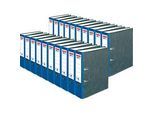 herlitz Ordner maX.file nature, DIN A4, Rückenbreite 80 mm, 20 Stück, blau