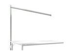 Aufbauportal f. Ansatztisch STANDARD Arbeitstisch-/Werkbanksystem UNIVERSAL/PROFI, 2000 mm, lichtgrau