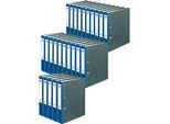 herlitz Ordner maX.file nature, DIN A4, Rückenbreite 50 mm, 25 Stück, blau