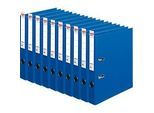 herlitz Ordner maX.file protect plus, DIN A4, Rückenbreite 50 mm, 10 Stück, blau