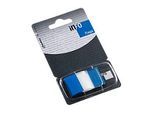 INFO Flags Haftnotizen, 25 mm x 43 mm, 50 Blatt, blau transparent