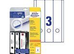 AVERY® Zweckform Ordner-Etiketten, ultragrip, 75 + 15 Stück