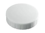 MAUL Solidmagnete, ø 20 x 7,5 mm, 10 Stück, weiss
