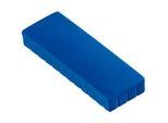 MAUL Solidmagnete, 54 x 19 mm, 10 Stück, blau