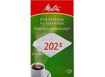 Melitta Pyramiden-Filterpapier 202S, 100 Stück