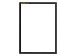 Schäfer Shop Pure SSI Magnetrahmen Standard, DIN A4 Hochformat, 5 Stück, schwarz