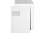 Versandtaschen, C4, mit Fenster, weiss, 250 St.