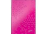 LEITZ Notizbuch WOW 4627, DIN A5, liniert, pink