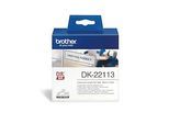Brother Endlos-Etikett DK-22213, 62mm x 15,24m, Film transparent