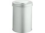 Papierkorb Safe, selbstlöschend 30 L, grau