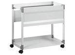 Hängemappenwagen System File Trolley 80 A4, grau