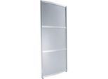 Stellwand rund hoch, Dekor silber