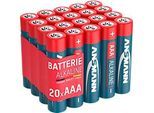 Alkaline Batterien Mirco AAA/LR03, 1,5 V, 20 Stück