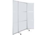 Mobile Stellwand, ESG Klarglas