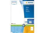 Herma Premium-Etiketten auf DIN A4-Blättern, 200 Etiketten, 200 Bogen
