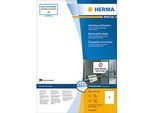 Herma ablösbare Etiketten Nr. 10315 auf DIN A4-Blättern, 100 Etiketten, 100 Bogen