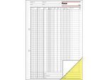 sigel® Kassenbuch EDV Steuerscheine 300 KG429, DIN A4 hoch, 2 x 50 Blatt