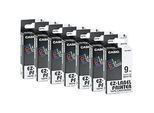CASIO® Sparset Schriftband XR-9WE1 9 mm, 6 + 1 GRATIS