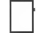 DURAFRAME® Informationsrahmen NOTE A4, magnetische Vorderseite, schwarz