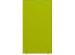 Design-Trennwand, Stoffbespannung, B 940 mm, grün