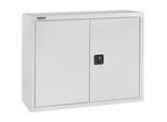 Schäfer Shop Select Aufsatzschrank, abschliessbar, Höhe 800 mm, Breite 800 mm, lichtgrau
