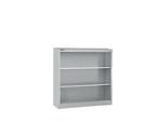 Schäfer Shop Select Stahlregal MS iCONOMY, 3 Ordnerhöhen, B 1200 x T 400 x H 1215 mm, weissaluminium RAL 9006