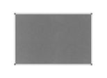 MAULstandard Pinboard, Textil, 600 x 900 mm, grau