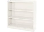 Schäfer Shop Select Stahlregal MS iCOLOUR, 3 Ordnerhöhen, B 950 x T 400 x H 1215 mm, weiss RAL 9003